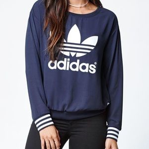 adidas chiffon sweatshirt